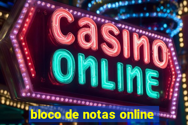 bloco de notas online